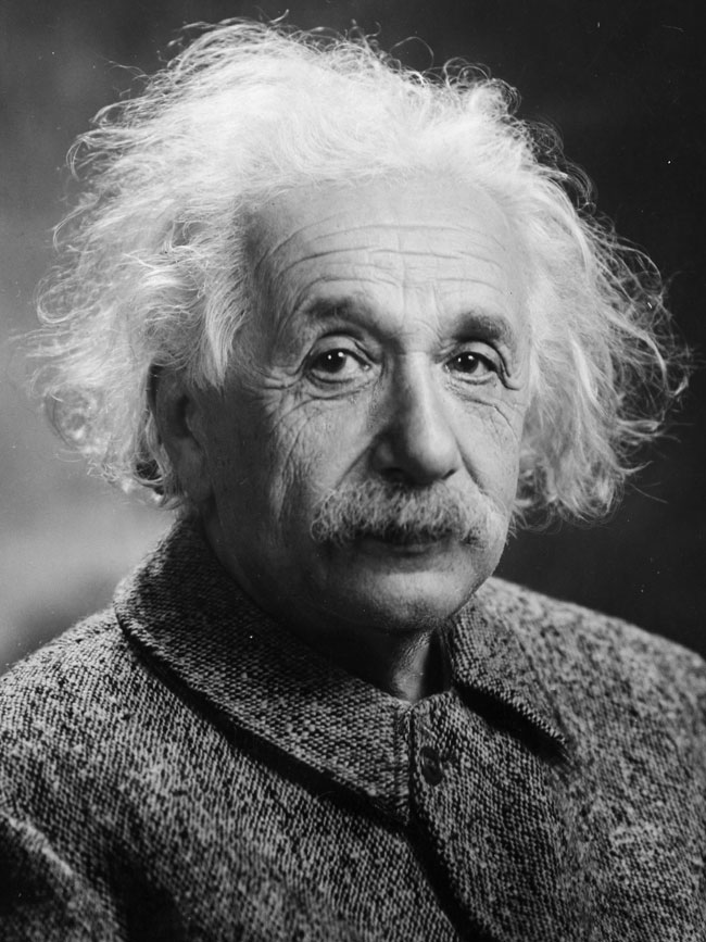 Albert Einstein. De Photograph by Orren Jack Turner, Princeton, N.J.