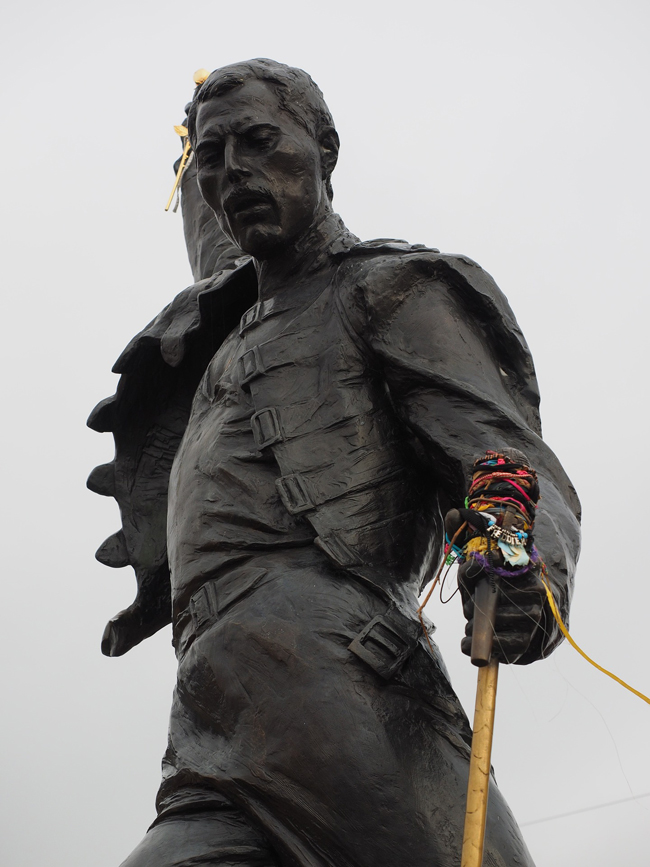 Estatua de Freddie Mercury en Montreux, Suiza