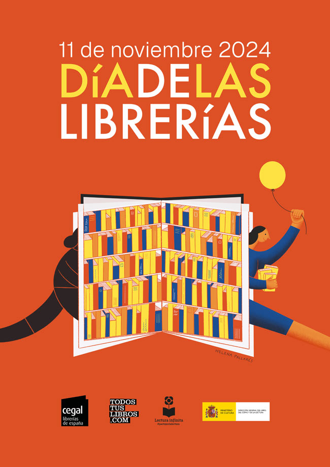 Cartel Día de las Librerías 2024