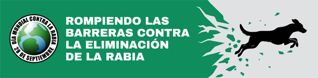 Banner 2024 del Día Mundial contra la Rabia